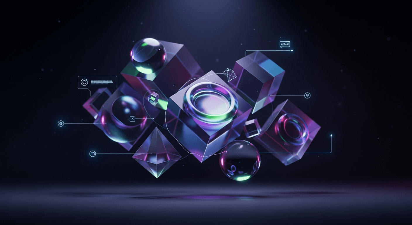 Abstract Creative Tools Visualization